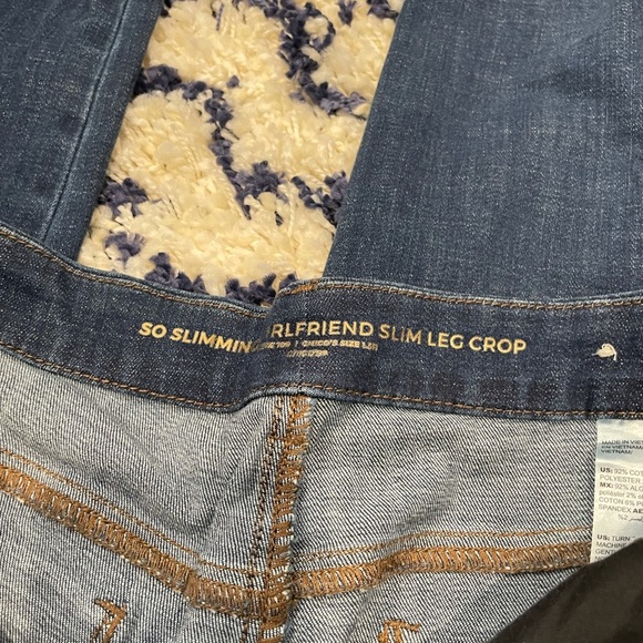 So Slimming Girlfriend slim leg crop jeans 1.5 M - Picture 3 of 5